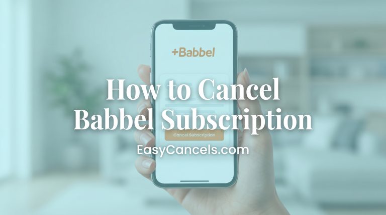 How to Cancel Babbel Subscription