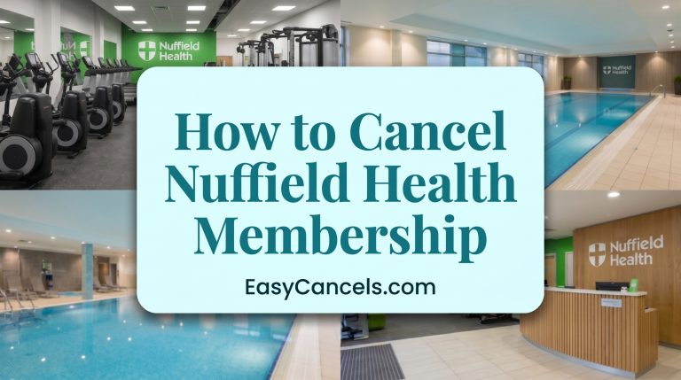How to Cancel Nuffield Health Membership