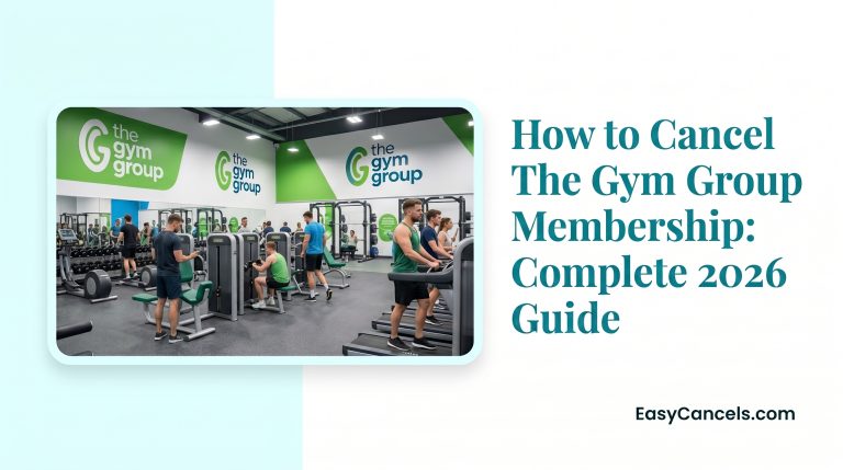 Cancel The Gym Group Membership Complete 2026 Guide
