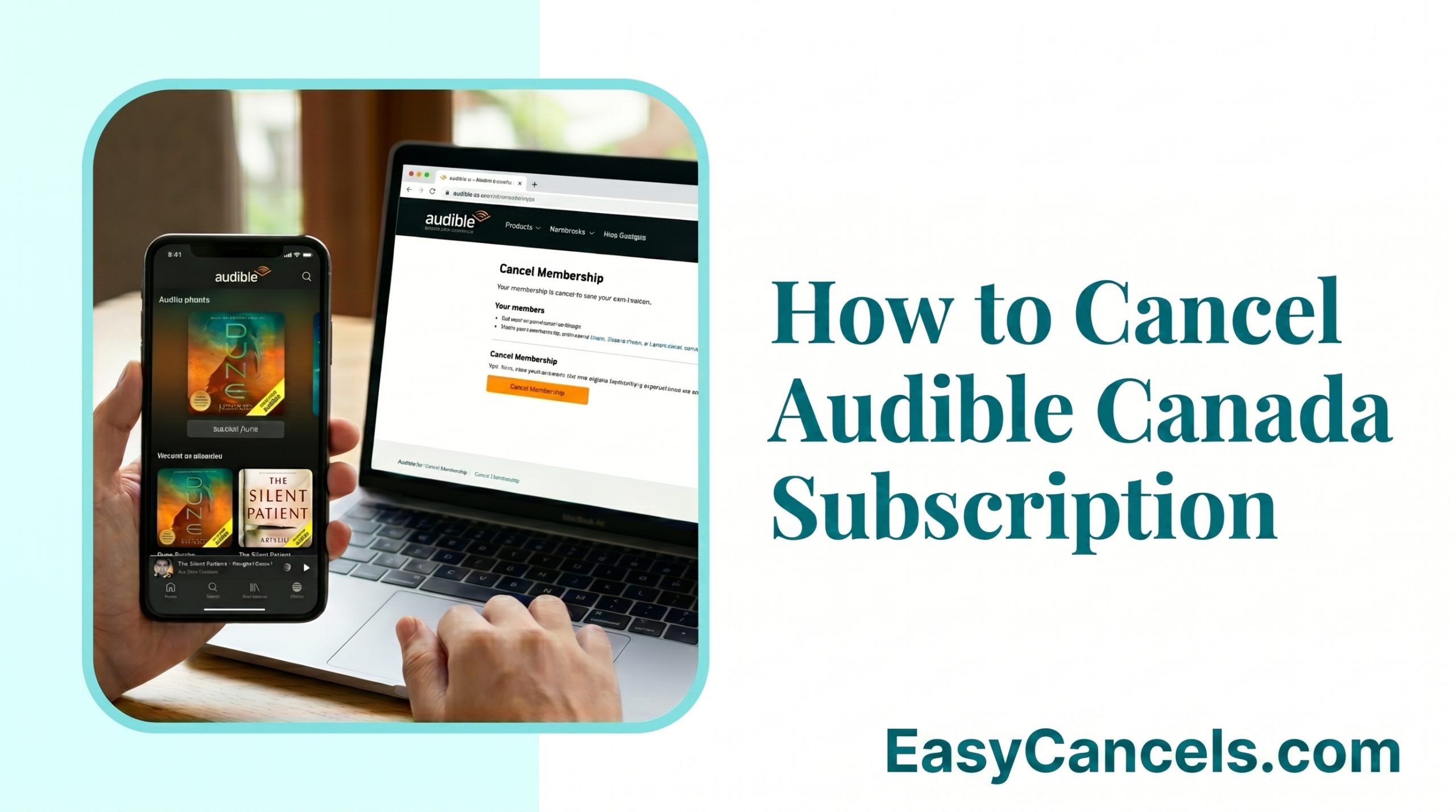 How to Cancel Your Audible Canada Subscription