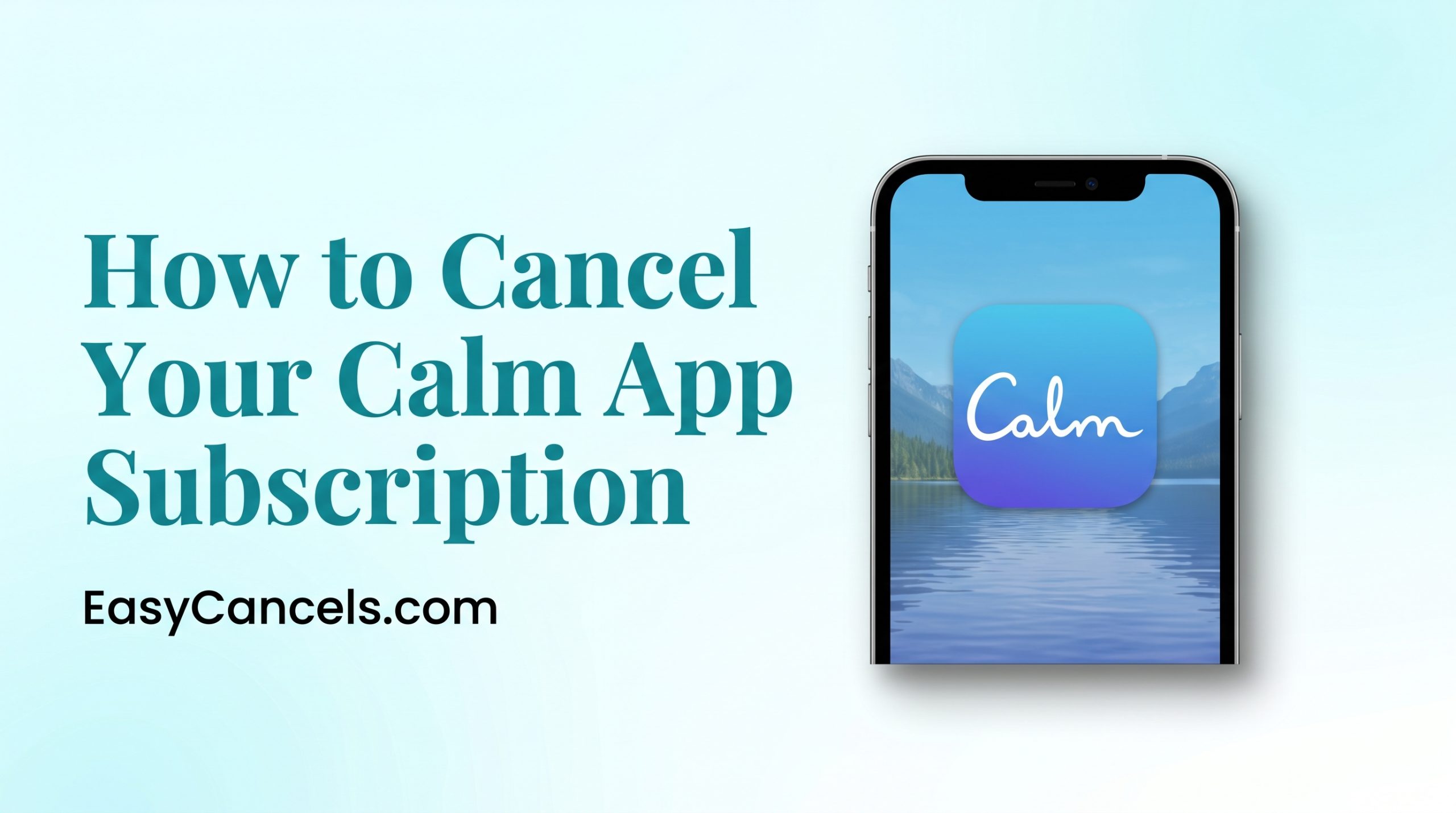 How to Cancel Your Calm App Subscription