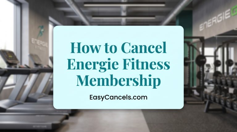 How to Cancel Your Energie Fitness Membership