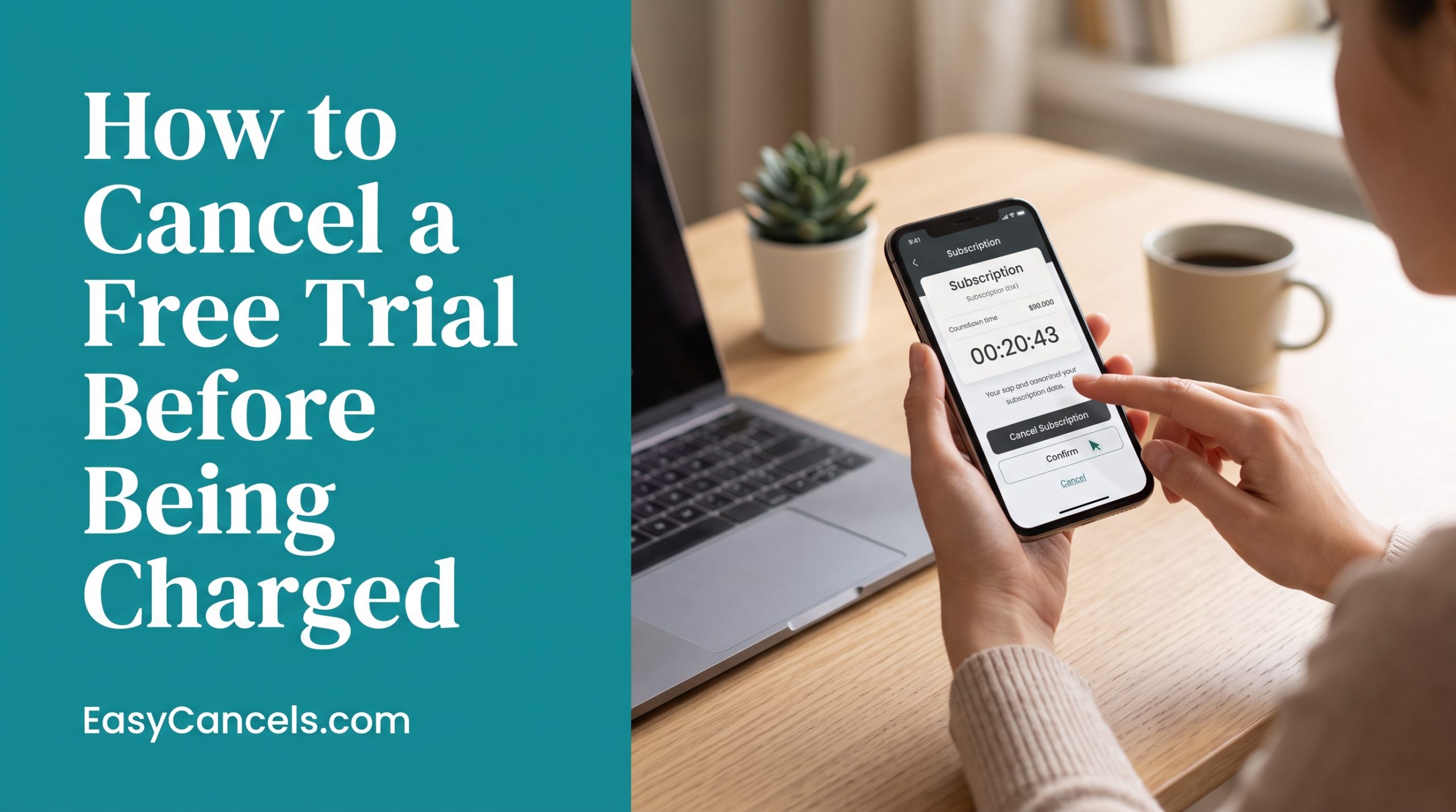 How to Cancel a Free Trial Before Being Charged