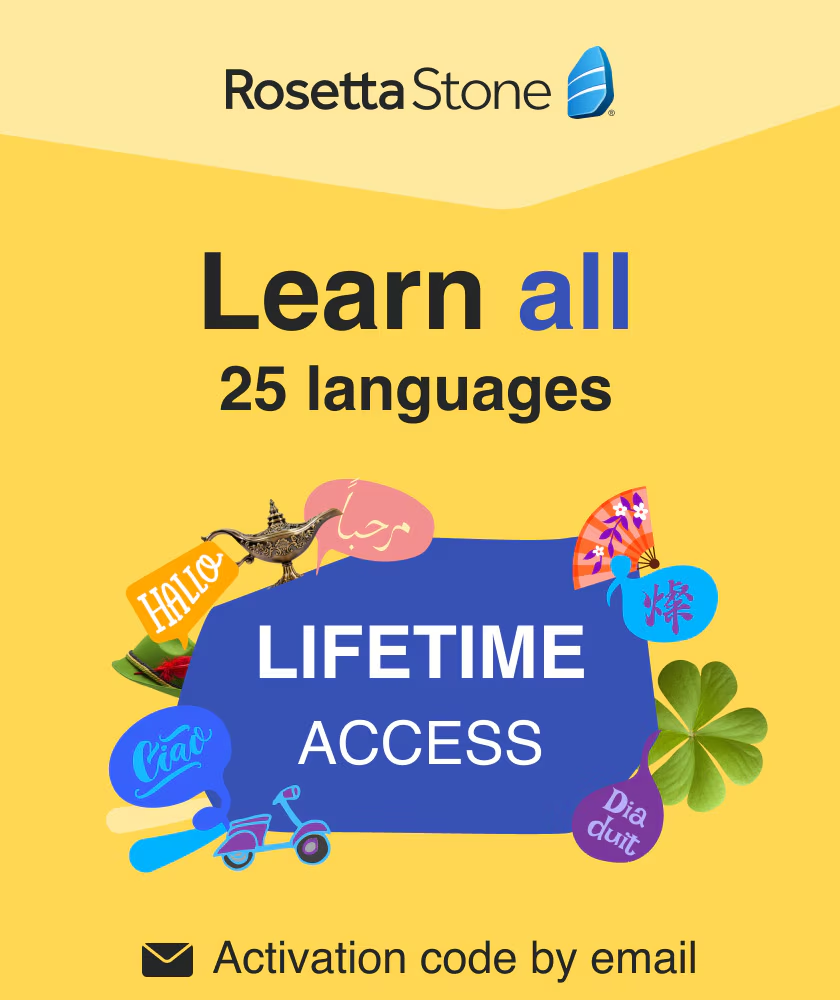 Rosetta Stone - Learn all 25 languages