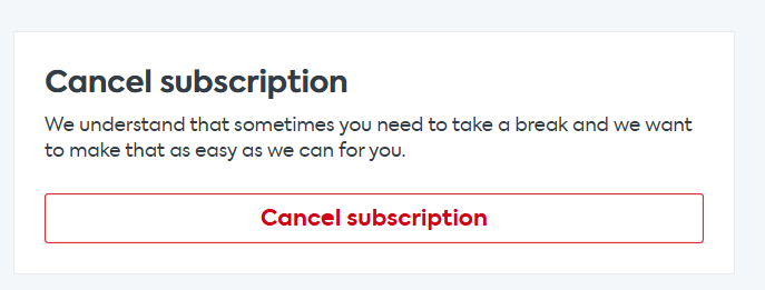 Cancel Your Gousto Subscription